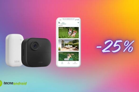 Videocamera Blink Outdoor 4 imperdibile: oggi costa meno di 60€ su Amazon