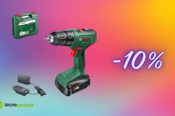 Trapano avvitatore Bosch con uno sconto del 10%, solo oggi su Amazon
