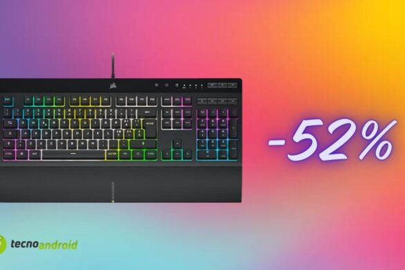 Corsair K55 RGB Pro XT a prezzo folle: Amazon la sconta del 52%
