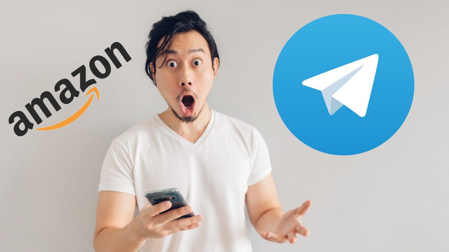 Telegram PAZZA: regala offerte e codici sconto AMAZON all'80%