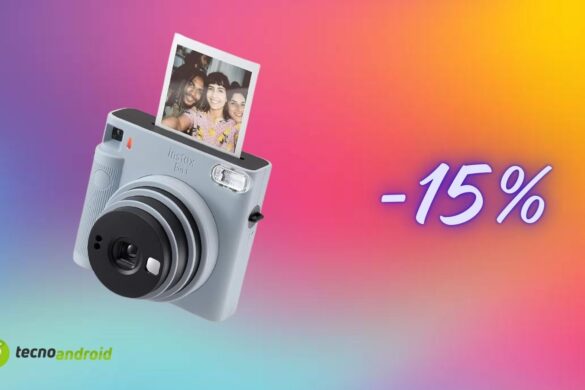 Fujifilm instax SQUARE SQ 1 a prezzo shock: su Amazon costa meno di 120€