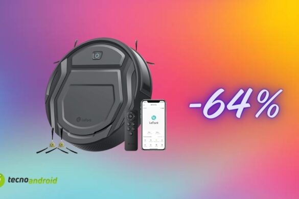 Robot aspirapolvere Lefant in regalo su Amazon: sconto del 64%