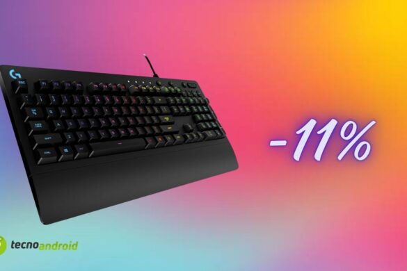Tastiera Gaming Logitech oggi in offerta speciale: su Amazon sconto dell’11%