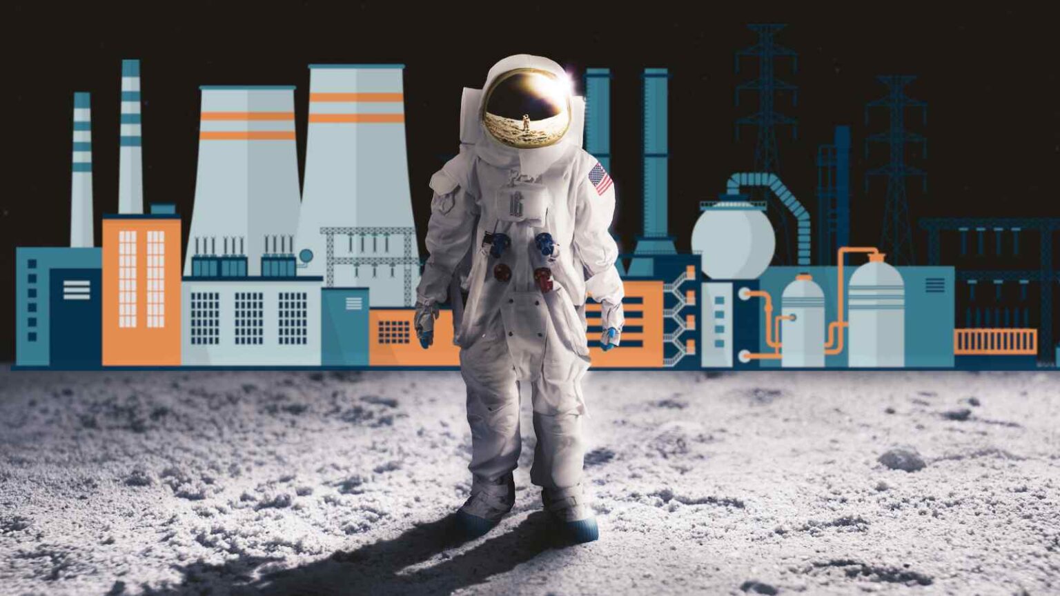 Cina e Russia costruiranno una centrale nucleare sulla Luna entro il 2036, superando gli USA nella nuova corsa allo spazio.