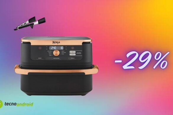 Crolla il prezzo della friggitrice ad aria Ninja: approfittate del -29% su Amazon