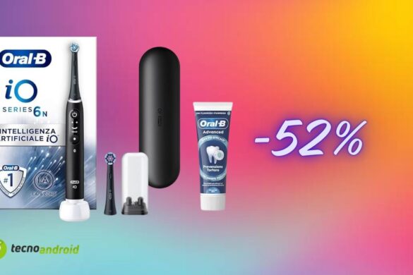 Amazon vi regala l’Oral-B Series 6N: oggi con un -52%