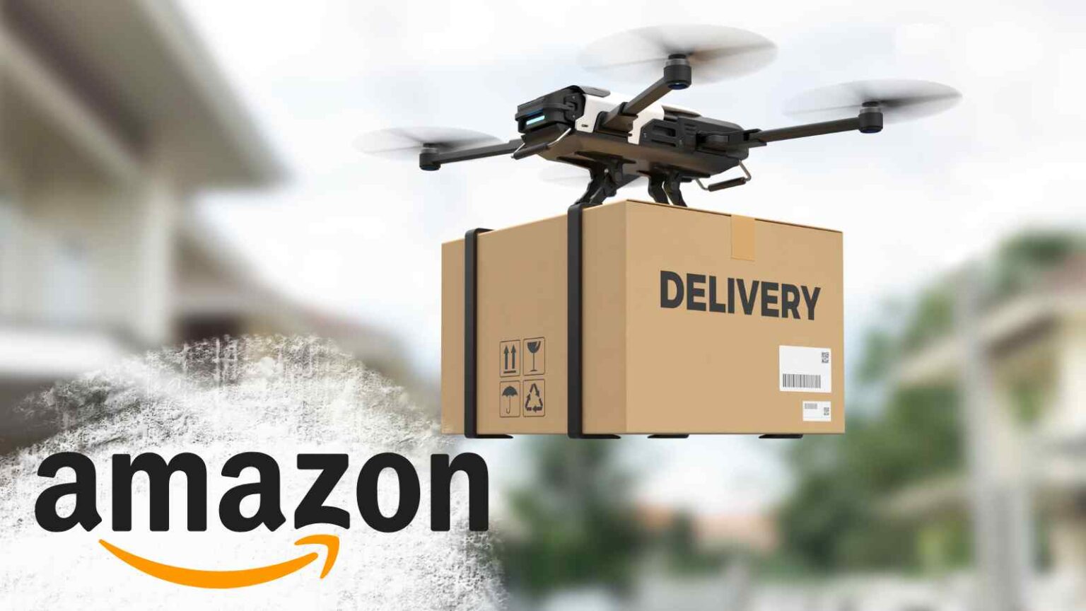 I droni Amazon potranno consegnare gadget tech a batterie: il servizio parte in Texas e Arizona con i nuovi modelli MK30.