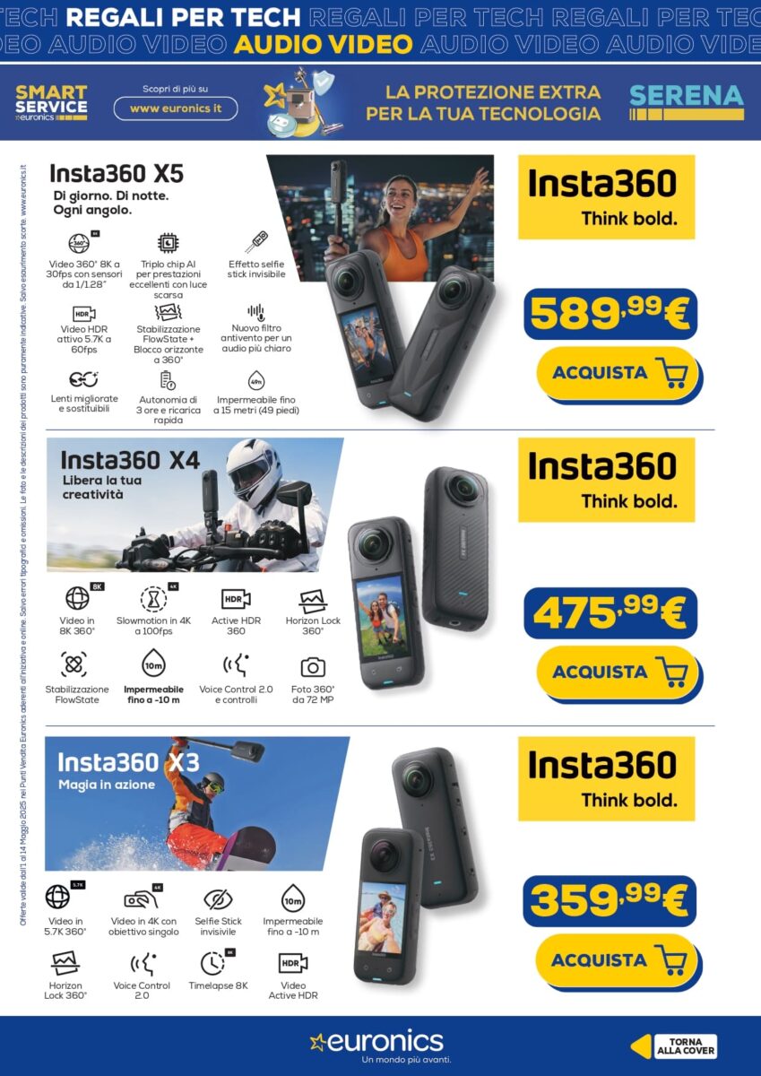 euronics - immagine 9 pages page Euronics: nuovi REGALI regali tech per tutti i gusti!