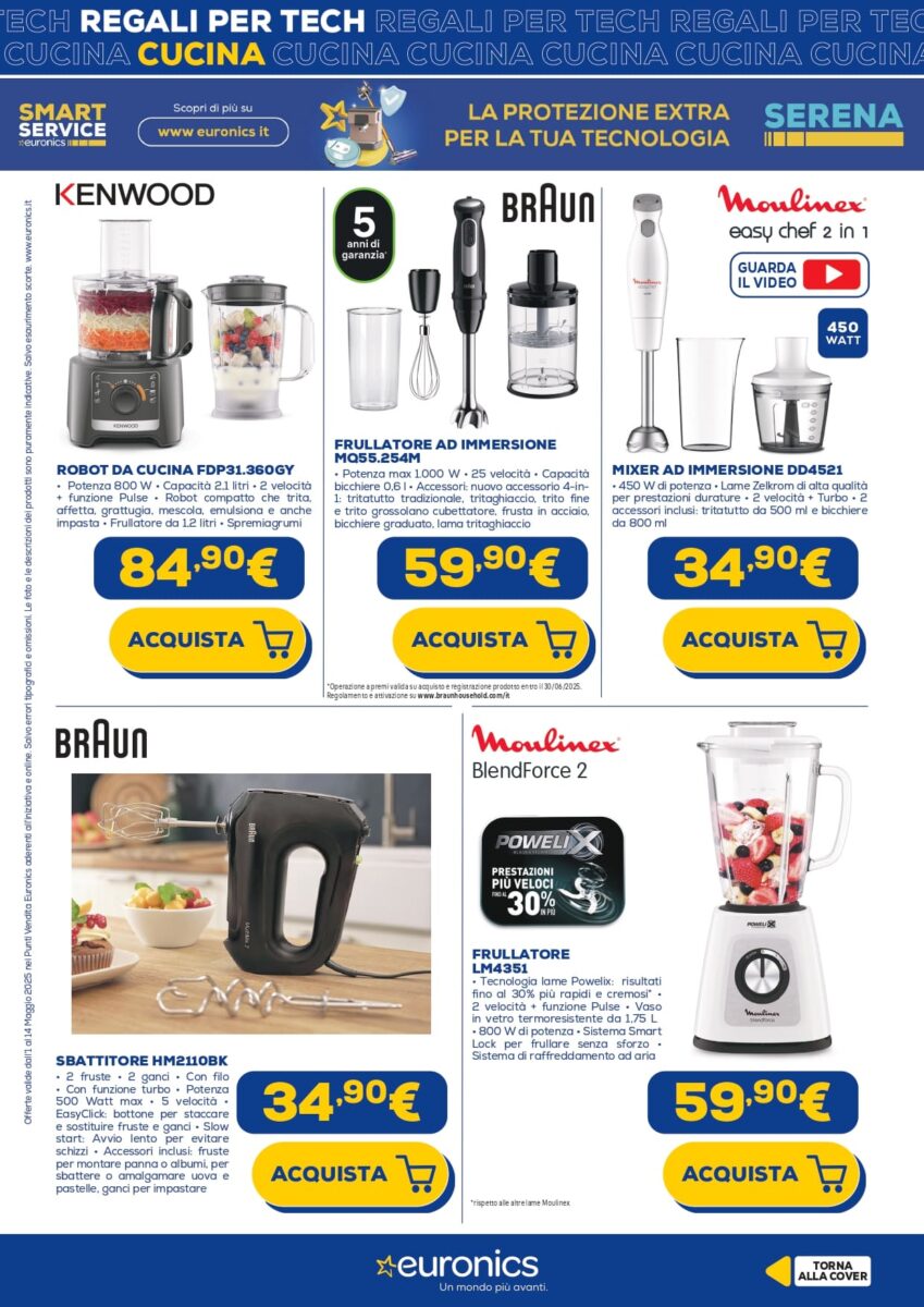 euronics - immagine 14 pages page Euronics: nuovi REGALI regali tech per tutti i gusti!