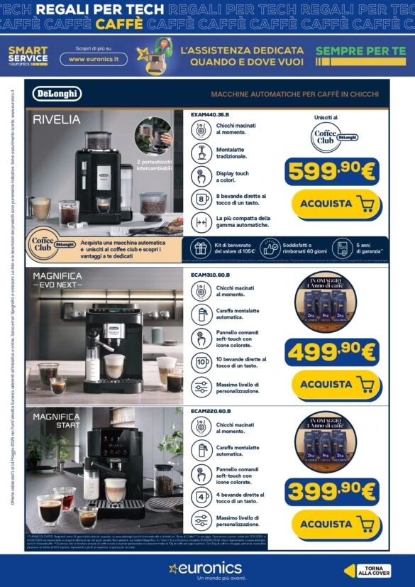 pages page pages page Euronics: nuovi REGALI regali tech per tutti i gusti!