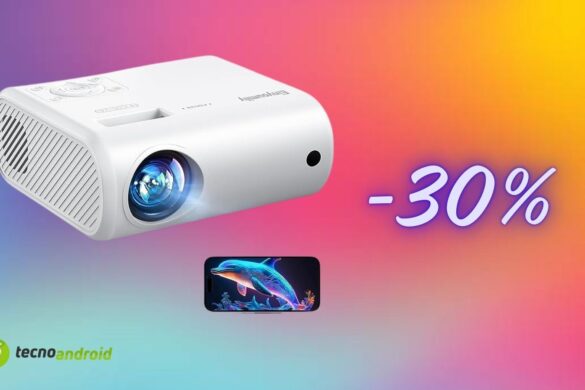 Mini proiettore in regalo: su Amazon costa meno di 50 euro