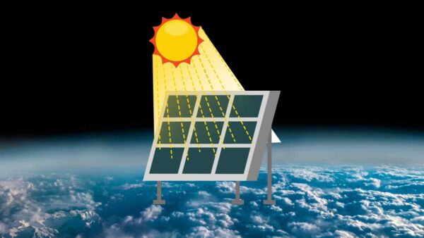 Il Giappone testa OHISAMA: energia solare raccolta nello spazio e trasmessa a Terra via microonde, senza fili.