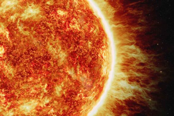 Gigantesca “ala d’angelo” di plasma lascia il Sole