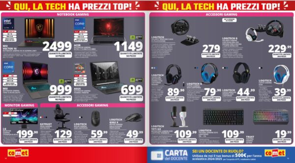 comet - utilizzo volantino comet ()