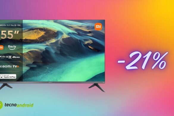 Xiaomi TV F Pro 55 2026 imperdibile: oggi a meno di 450€ su Amazon