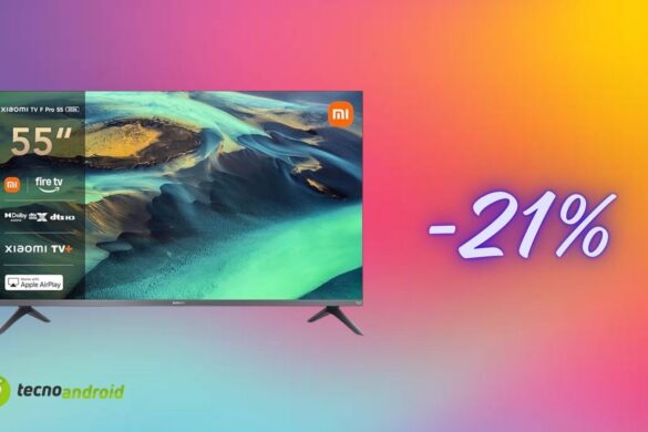 Xiaomi TV F Pro 55 a prezzo shock: solo per oggi su Amazon