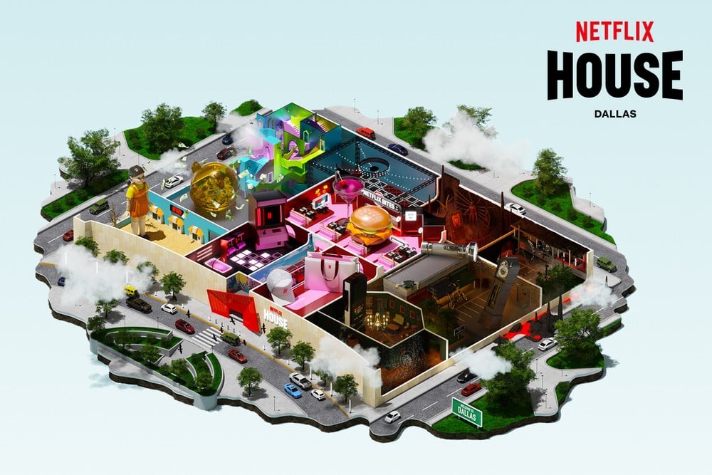 Netflix House Dallas Texas Netflix House Dallas Texas