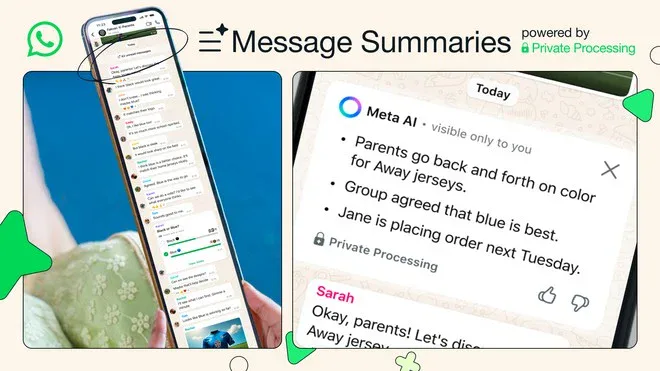 WhatsApp, ufficiali i riassunti AI dei messaggi non letti: come funzionano WhatsApp, ufficiali i riassunti AI dei messaggi non letti: come funzionano