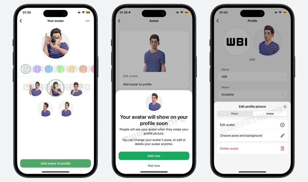 WhatsApp, su iOS avatar nella foto profilo: partiti i test col nuovo aggiornamento WhatsApp, su iOS avatar nella foto profilo: partiti i test col nuovo aggiornamento