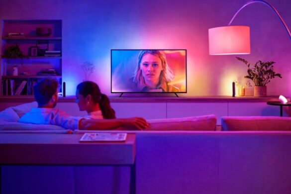 Philips Hue Play Gradient Wall Washer: nuova luce smart con AI e controllo vocale