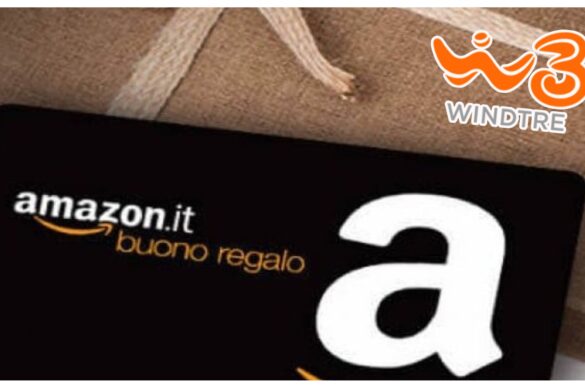WindTre ripropone l’offerta GO 220 XS 5G con buono Amazon
