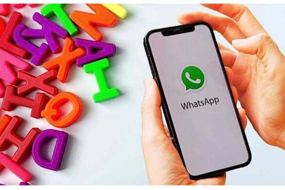 WhatsApp e il fascino delle lettere colorate