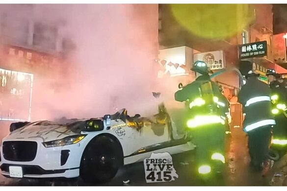 Robotaxi in fiamme: le proteste anti-ICE colpiscono la tecnologia
