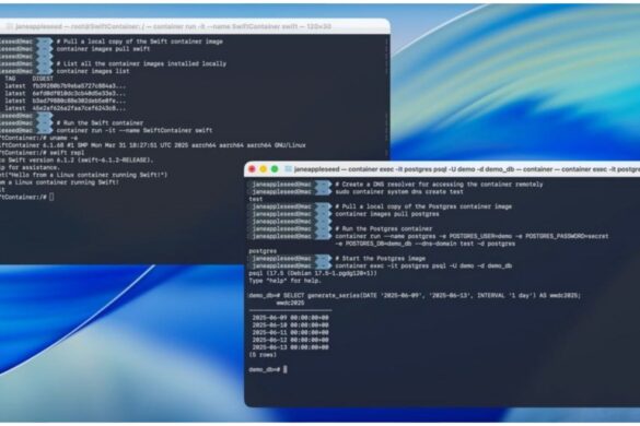 MacOS 26 di Apple introduce il supporto nativo ai container Linux