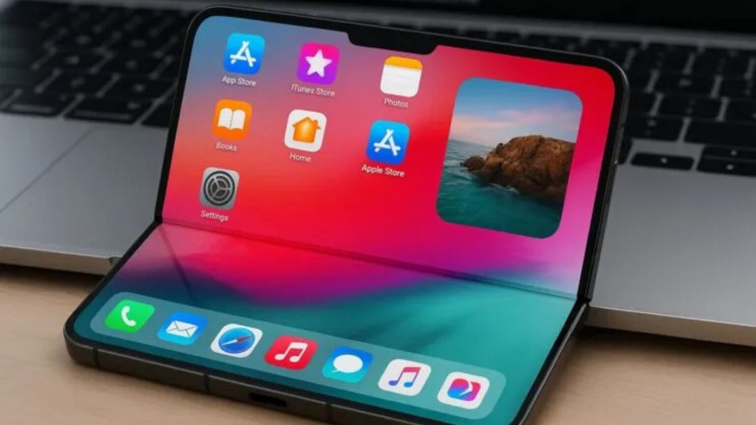 iPhone pieghevole concept