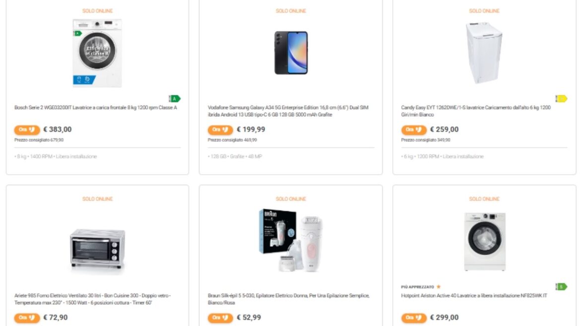 Unieuro PROMO ESCLUSIVE: le OFFERTE migliori ai prezzi più BASSI