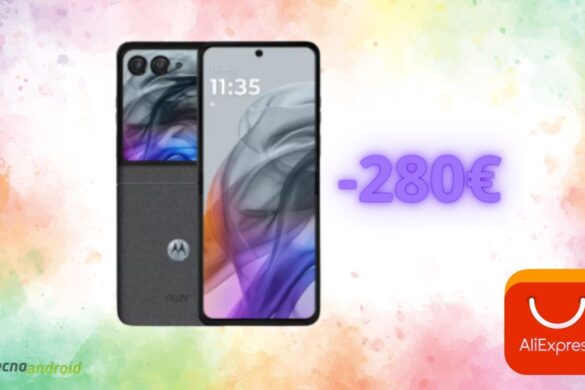 AliExpress DIMEZZA il prezzo di Motorola Razr 50: risparmio di 280 euro