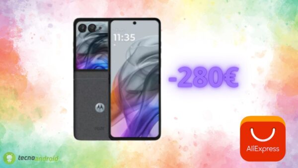 AliExpress DIMEZZA il prezzo di Motorola Razr 50: risparmio di 280 euro