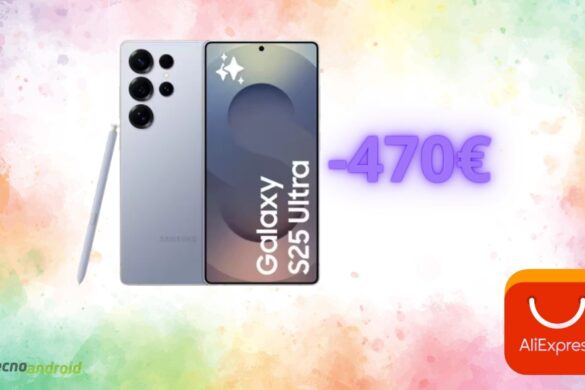 Samsung Galaxy S25 Ultra in OFFERTA di 470 euro su AliExpress: acquistatelo subito