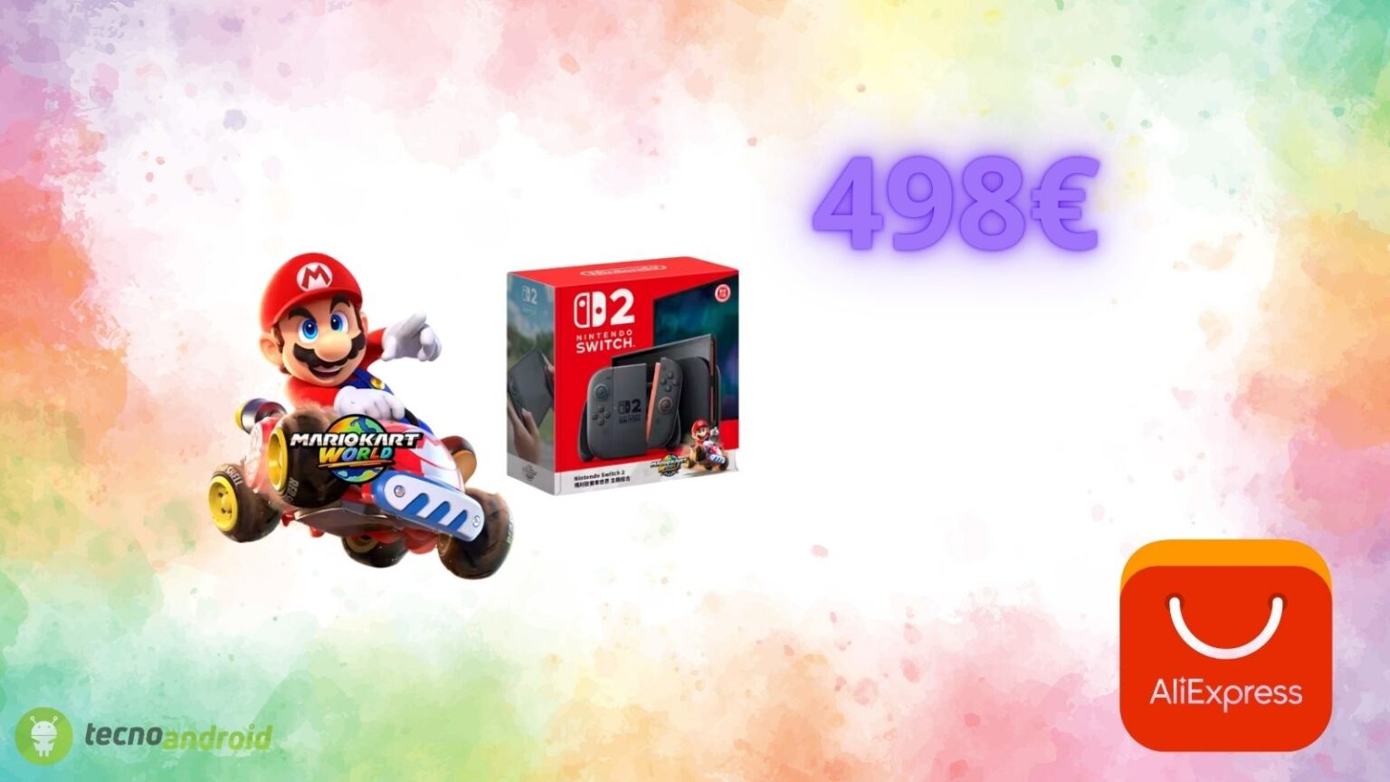 Nintendo Switch 2 è disponibile ora su AliExpress con spedizione immediata