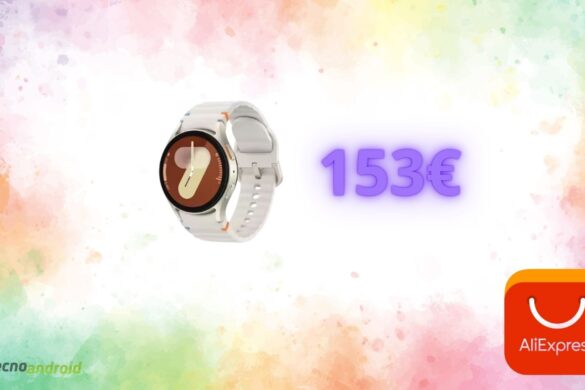 Samsung Galaxy Watch 7 è al 71% di sconto oggi su AliExpress