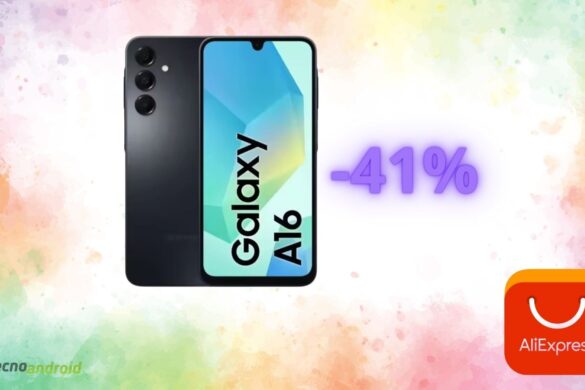 AliExpress: sconto da non perdere sul Samsung Galaxy A16