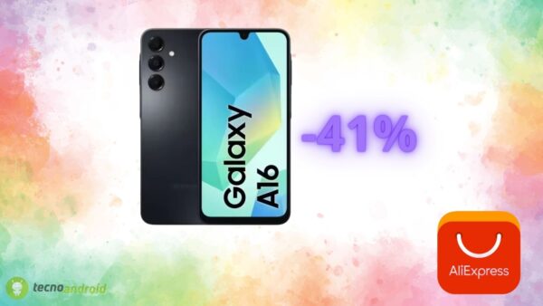 AliExpress: sconto da non perdere sul Samsung Galaxy A16