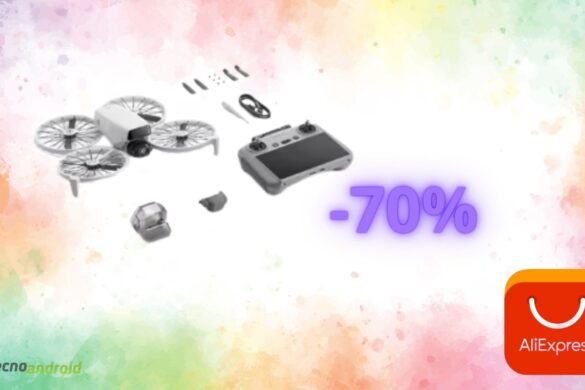 DJI Flip: pazzo sconto del 70% oggi su AliExpress