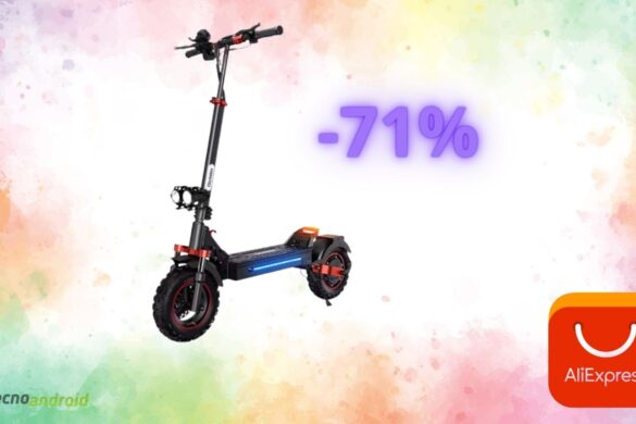 AliExpress: che sconto oggi sul monopattino elettrico iScooter iX5S