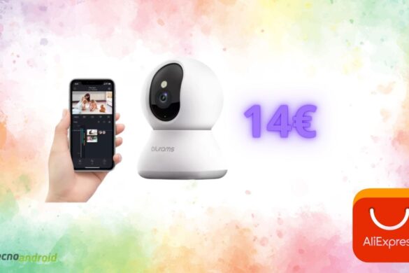 AliExpress regala una telecamera WiFi da interno: oggi costa pochissimo