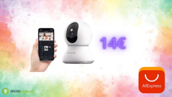 AliExpress regala una telecamera WiFi da interno: oggi costa pochissimo