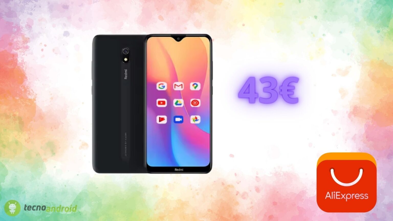 AliExpress lancia lo sconto folle: smartphone Redmi a soli 43 euro
