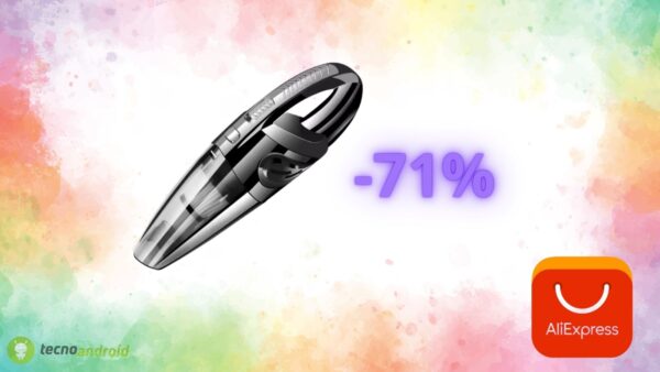 AliExpress impazzisce con lo sconto sull'aspirapolvere portatile: costa solo 14 euro