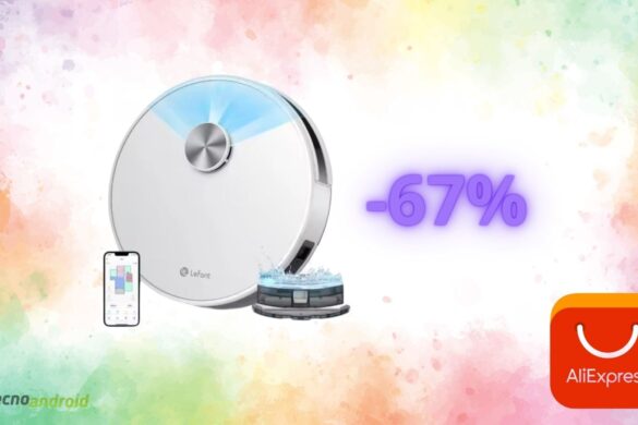Robot aspirapolvere Lefant in offerta assurda su AliExpress: -67%