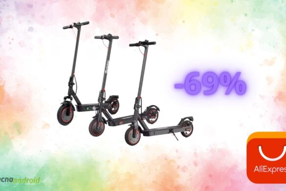 AliExpress: il monopattino elettrico costa solo 157 euro