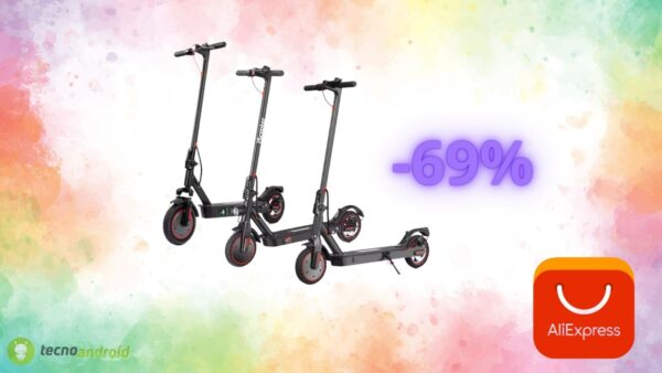 AliExpress: il monopattino elettrico costa solo 157 euro