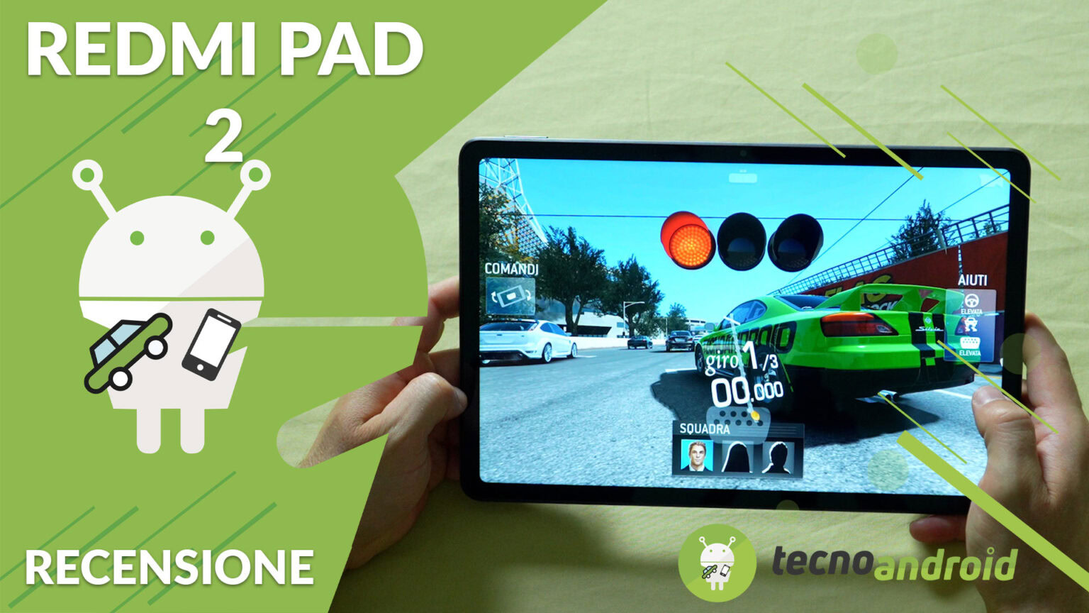 Copertina Youtube Redmi Pad