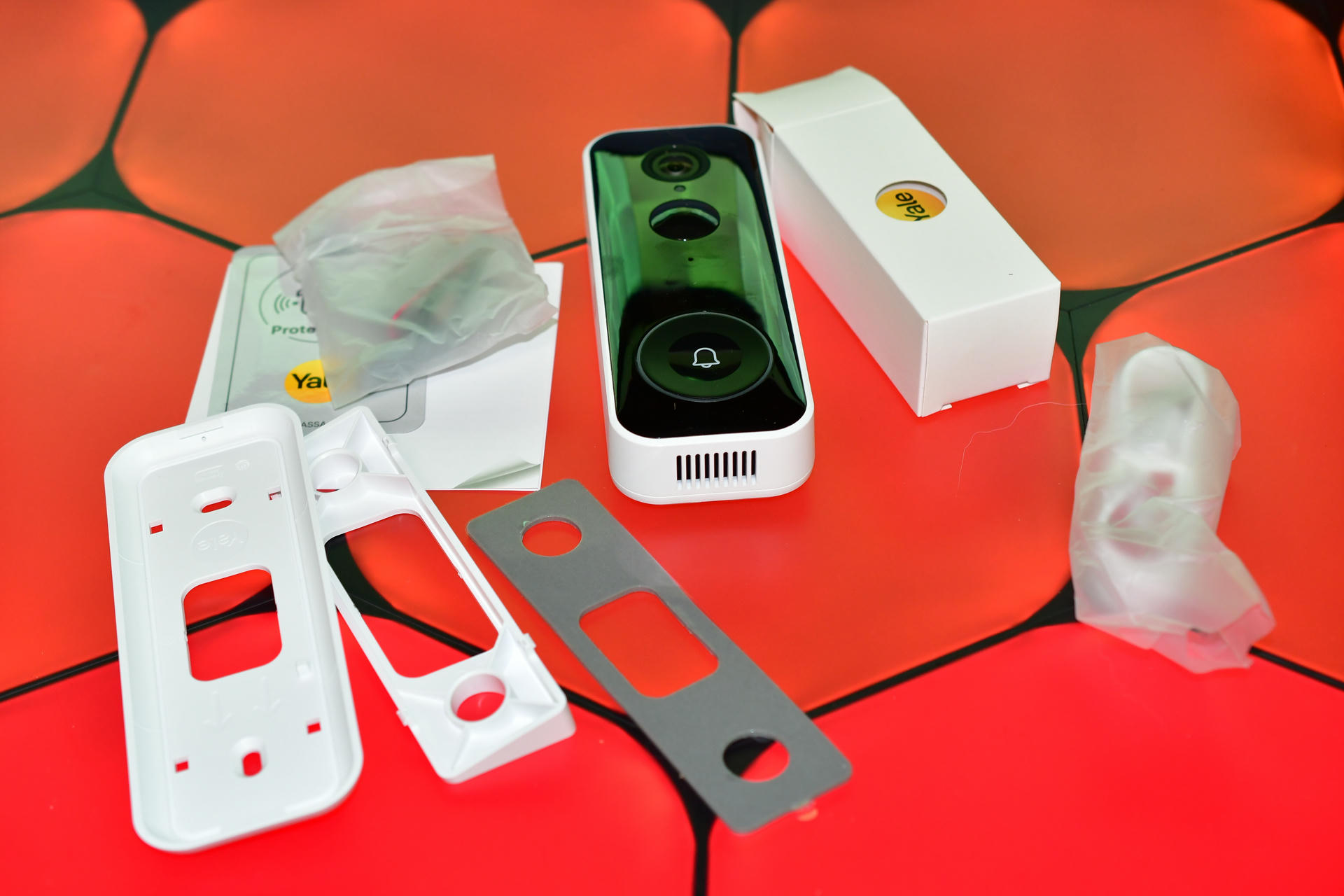 DSC Yale Smart Video Doorbell con Doorbell Chime wireless DSC Yale Smart Video Doorbell con Doorbell Chime wireless