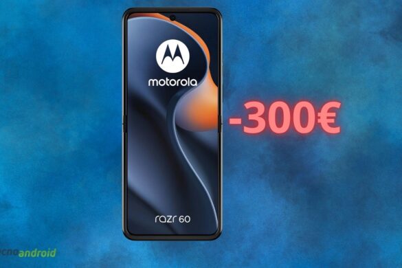 Amazon spezza il prezzo di Motorola Razr 60: oggi al -30%