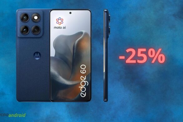 Motorola Edge 60 ha un prezzo da SOGNO su Amazon oggi: tuo con sconto del 25%
